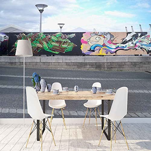 Wandbilder Selbstklebende Aufkleber Tapete Graffiti-Kunst 3D Angepasst Jede Größe Wandmalerei Wohnzimmer Jungen Mädchen Schlafzimmer Kinderzimmer Hintergrund Wandkunst Dekoration 400(B) x280(H) cm