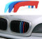 3PCS Frontgrill Einsatz Streifen Kühlergrill Zierleiste Kompatibel mit 3er E46 2003 2004 2005 2006 Standard Nierengitter Zubehör-11-Beams (2 Doors)