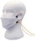 kela 25 Stck. FFP2 Atemschutzmaske mit Gratis Ohrenschlaufenverlängerung | Made in Germany | Klimaneutrale Atemschutzmaske mit verbesserter Atemfähigkeit | weiß
