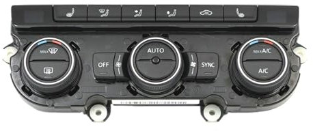 Digital Display Temperatur Klimaanlage Control Switch Panel AC Sitz Heizung Kli Kompatibel for MK6 2012-2017 16D907044