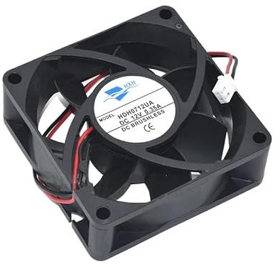 Senlifang Para Hdh0712ua DC12V 0.35a Ventilador cuadrado de 2 hilos 70x70x25mm 7025