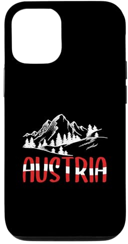 Hülle für iPhone 15 Pro Austria Urlaub Outfit Tirol Wien mit Bergen Österreich
