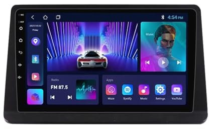 Android 12 Radio Coche para Mitsubishi Pajero Montero V31,Pantalla Táctil Reproductor Multimedia 9 Inch Built-in Wireless Carplay Android Auto Support GPS Navigation Bluetooth WIFI RDS DSP SWC