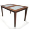 BOX FURNITURE Esstisch, 120 x 75 x 75 cm, massives Naturholz, Kirschbaum