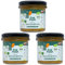 LiveFresh BIO Gemüsebrühe | 3 x vegane Gemüsepaste (135g) ohne Glutamat und Zusätze | Glutenfreie Alternative zur Brühe aus Pulver | Aus Karotten, Sellerie, Zwiebeln, Lauch & Ingwer | DE-ÖKO-006