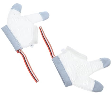 Veemoon Halbfingerhandschuhe Aus Nylon Anti Handbeiß Handschutz Für Neugeborene Unisex Flexibel Und Atmungsaktiv Für Alltag Und Schlaf
