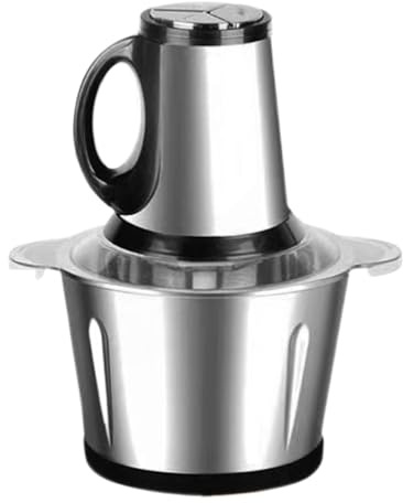 Taglierina Elettrica Per Verdure - Processore Alimentare Portatile,Tritacarne Di Grande Capacità,Per Cucinare Pollo Carne Verdure Alimenti Per Insalate Frutta Aglio