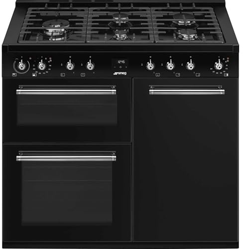 Smeg Concert Classic 100cm Dual Fuel Range Cooker - CX103GMBL