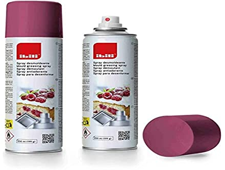 IBILI Spray DESMOLDEANTE Antiadherente 250 ML, acier inoxydable, multicolore, 30 x 30 x 30 cm, 250