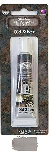 Prima Marketing Art Alchemy-Metallique Wax-Old Silver