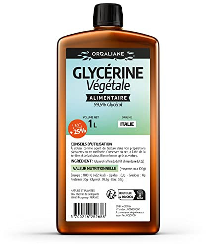 Glycérine Végétale 1,25 Kg - 100% Végétale