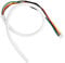 Cavo per campanello 4 core, 30m 0,5 mm² Cavo di rame flessibile bianco rotondo per videocitofono