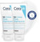CeraVe - SA Crème Pieds Régénérante - Exfolie, Nourrit, Apaise & Assouplit - Acide Salicylique + Lactate d'Ammonium + 3 Céramides Essentiels - Pieds Secs, Abîmés, Rugueux, Squameux - 2 x 88 ml