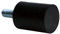 RS PRO Lot de 4 amortisseurs de vibrations en caoutchouc M8X25 Ø 40 mm x 40 mm 45 Shore A