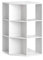 Vicco Kinderregal Luigi, Spielzeugregal für Faltboxen, Weiß, 64 x 107.8 cm