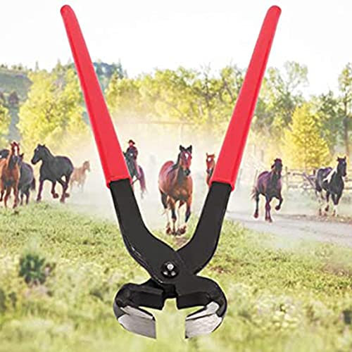 XYEJL Hufschere,hufschmied Werkzeug Hufschere,Hufeisen-sicherungsringzange,ziegenhufschere,nagelknipser,zum Reparieren Harter Hufe Von Großen Und Mittelgroßen Tieren