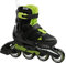 Rollerblade Microblade Inline Skates Nero/Verde 21