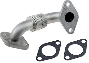 TBVPARTS Tubo Enfriador EGR 1.9TDI 038131521CC 038131521BQ 038131521AP 61384D 500004 Tubo para A3, Altea, Leon, Toledo, Golf, Jetta, Passat, Touran, Bora