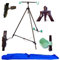 Tripode Pesca Surfcasting Cavalletto Poggia Canne Mare Spiaggia Molo