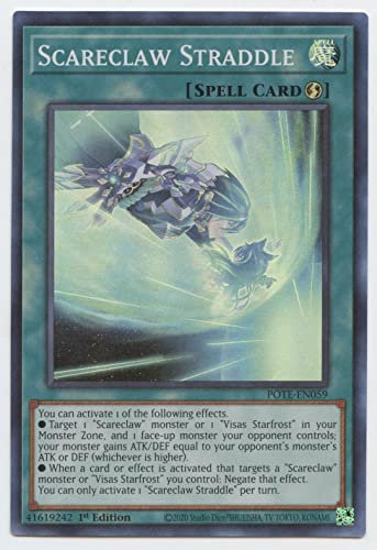 Pote-en059 Scareclaw Straddle Super rare 1ère édition