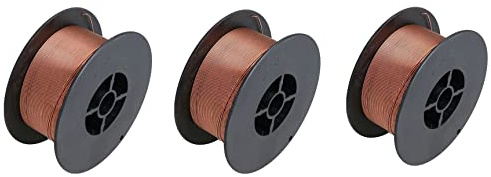 0.6mm Mild Steel Mig Welder Welding Wire Spool Gas Argon CO2 1.0kg Reel 3pk