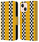 Head Case Designs Taxi Pinturas de Transporte Carcasa de Cuero Tipo Libro Compatible con Apple iPhone 13 Mini