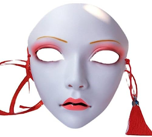 Masques de beauté de Style Chinois Masques Traditionnels Hanfu Costume pour fête d'halloween, Bal, Performances, Accessoires de décoration de Mariage