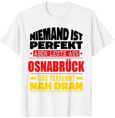 Osnabrück Deutschland Stadt Heimat Deutsch T-Shirt