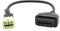 Baceyong 1pc Motorrad OBD 6Pin Adapterkabel Kabel, 6 Pin auf 16 PIN Adapter Kompatibel mit K-TM 6Pin Motorrad