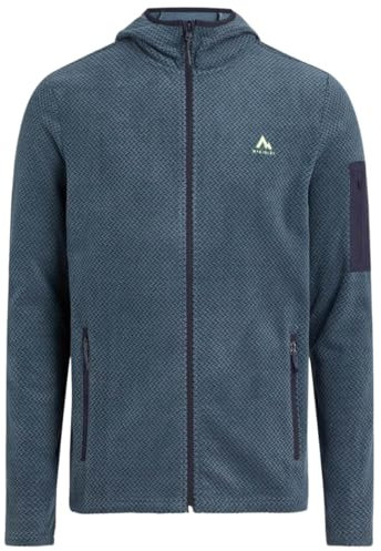 McKINLEY Herren Hucture Fleecejacke, Navy, M
