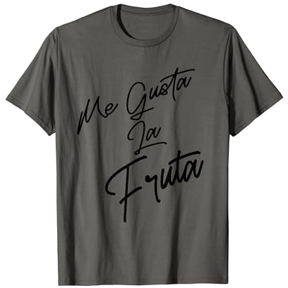 Me gusta la Fruta Cita Política Patriótica Ayuso Sánchez Camiseta