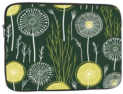 Laptop-Hülle für Damen, Notebook-Tragetasche, modulares Muster, Druck, schlanke Laptophülle, stoßfest, schützende Notebooktasche, Laptoptasche, 10 Zoll