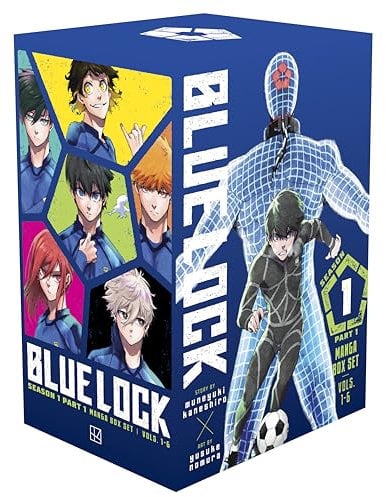 Blue Lock Season 1 Part 1 Manga Box Set (Blue Lock Manga Box Set, Band 1)