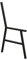 HEVVA Bankgestell, Bankbeine, Sitzbank, Stuhl Esstisch, Sitzecke Metall DIY, Gestell Gartenbank (Schwarz)