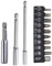 Set di prolunga da 13 pezzi, 1/4 bit, supporto magnetico per punte da 60/100/150 mm, per avvitatore a batteria, con 10 punte per trapano