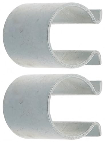 cyclingcolors 2x Clip d'accroche de toile de store pour tube Ø18mm extérieur Accessoire Volet roulant Maintien Fenêtre Baie vitrée Ouverture Fermeture