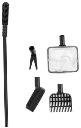 Milisten 1set Aquarium Cleaning Brush Fish Tank Cleaner Tool Handle Anti-skid Grip Sponge for Corner Cleaning for Efficient Aquarium Maintenance