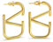 Ohrringe Gold,Goldene Ohrringe Damen,Creolen Gold fur Damen,Hypoallergen Earrings for Women,Hängend