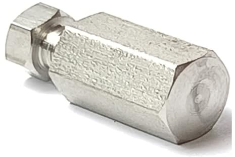 Fit 1/16 Inch Tube OD Compression End Cap SUS316L Stainless Steel Pipe Fitting Connector Coupler Adapter