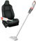 Aspiradora Vertical con Cable Shark - Aspiradora Inalámbrica, Aspiradora De Varilla Pequeña | Faros Led Antialérgenos con Lift Away