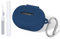 Generisch Silicone Case for Bose QuietComfort Earbuds, Ultra Thin, Shockproof Protective Case, with Keyring Hook (Dark Blue)