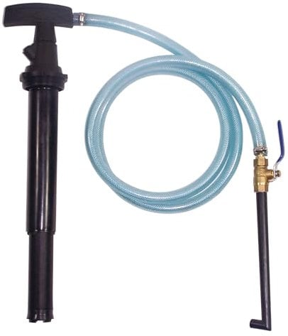 Granville 25 Litre Drum Pump | Fits 20L & 25L Drums | Adjustable Flow Control - DIN 61 Thread | Oil Barrel Pump with Adjustable Hand Lever