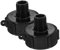 DIKACA IBC Tank Adapter Für Gartenschlauch IBC Tote Ventil Adapter NPS S60 Auf Übergang Wasseranschluss Für IBC Container Hochwertige Wasserübertragung
