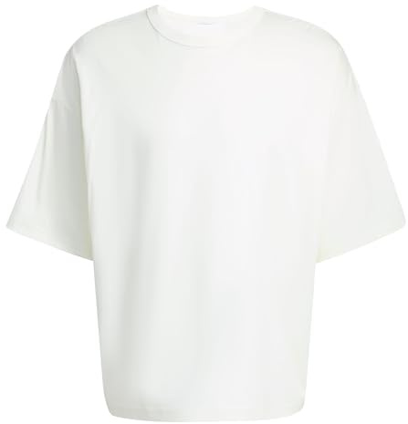 adidas Herren Soft Lux Shirt, Off White, XS