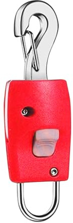 Zuasdvnk Hundehalsband-Clip – Schnellverschluss mit sicherem Verschluss für Hundehalsband, leichte Verlängerung für Zuhause, Reisen, Outdoor, Garten, Park