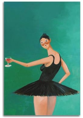 AYERWAENN Kanye Poster West My Beautiful Dark Twisted Fantasy-Album-Poster, ästhetische Wandkunst, Leinwand, Vintage-Poster, dekoratives Gemälde, Wohnzimmer, Schlafzimmer, Dekoration, 30 x 45 cm