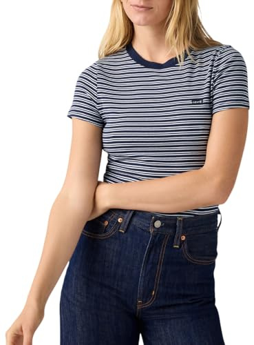 Levi's Damen Essential Housemark Long-sleeve Tee T-Shirt