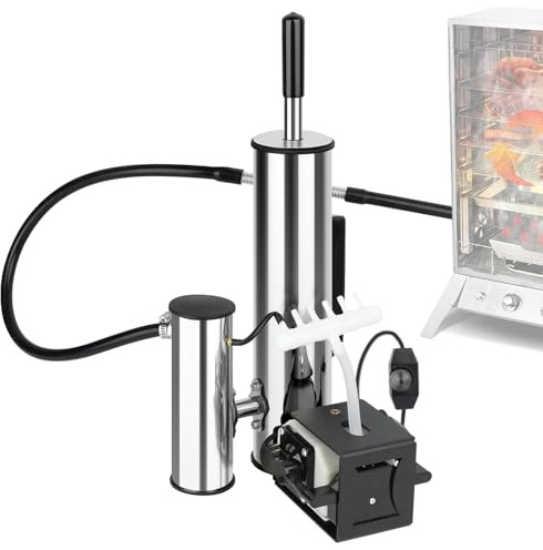 Edelstahl Kaltrauchgenerator mit Pumpe für Räucheröfen Smoker | Upgrade Raucherzeuger, Kaltraucherzeuger, BBQ Rauch-Erzeuger