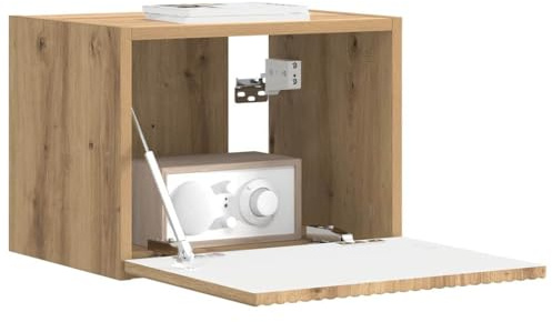 vidaXL TV-Wandschrank 39 x 31 x 29,5 cm Kunsthandwerk Eiche