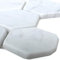 Marmor Naturstein Mosaikfliesen Wutach Hexagon Weiss Carrara